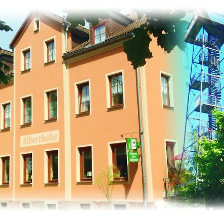 Waldgasthof & Hotel Alberthoehe Lichtenstein (Saxony) Exterior foto